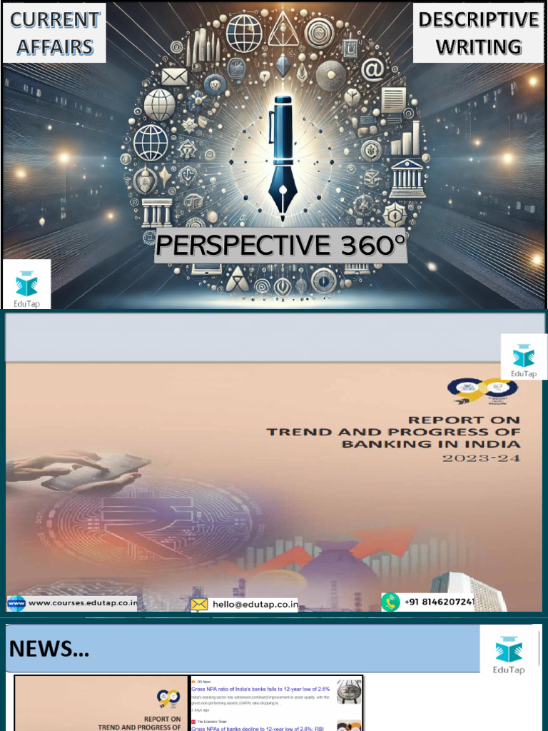Banking Progress Report 2023-24 | PDF | Bankruptcy | Insolvency