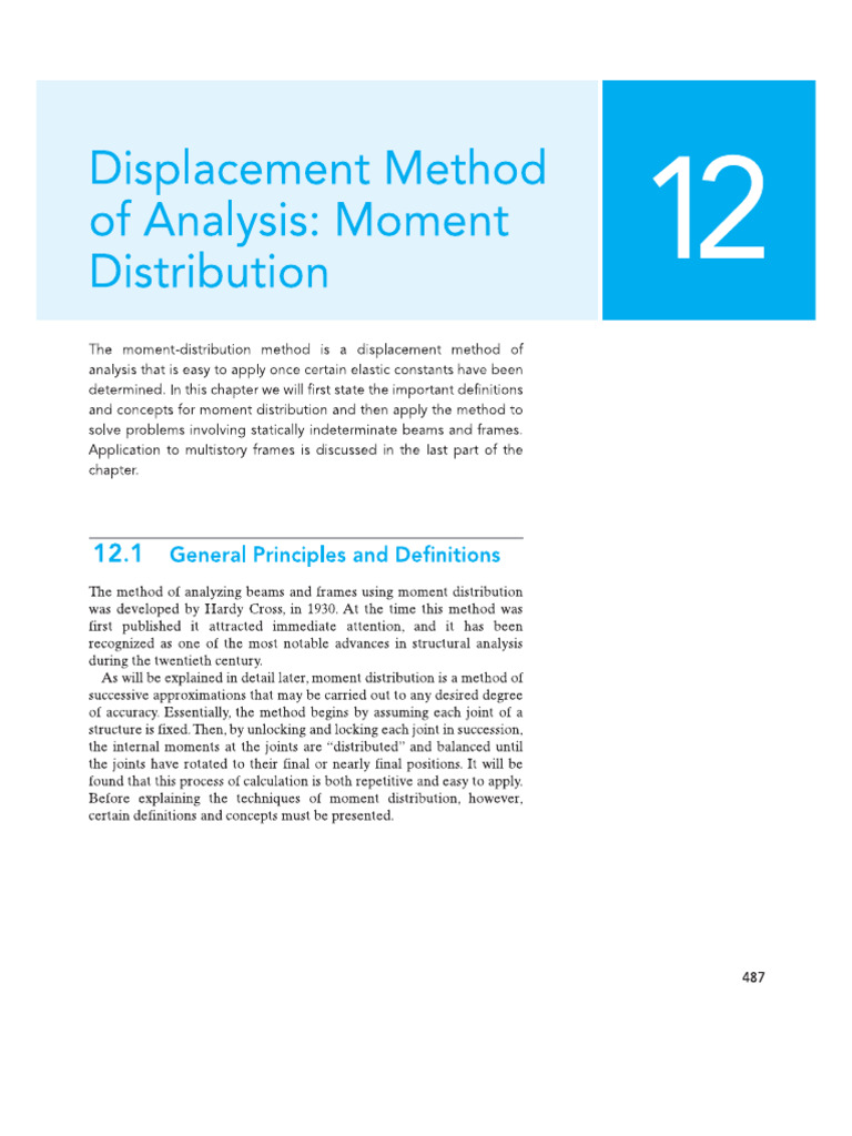 Moment Distribution of Beams | PDF