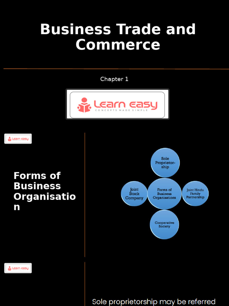 Business Organization Types Explained | PDF