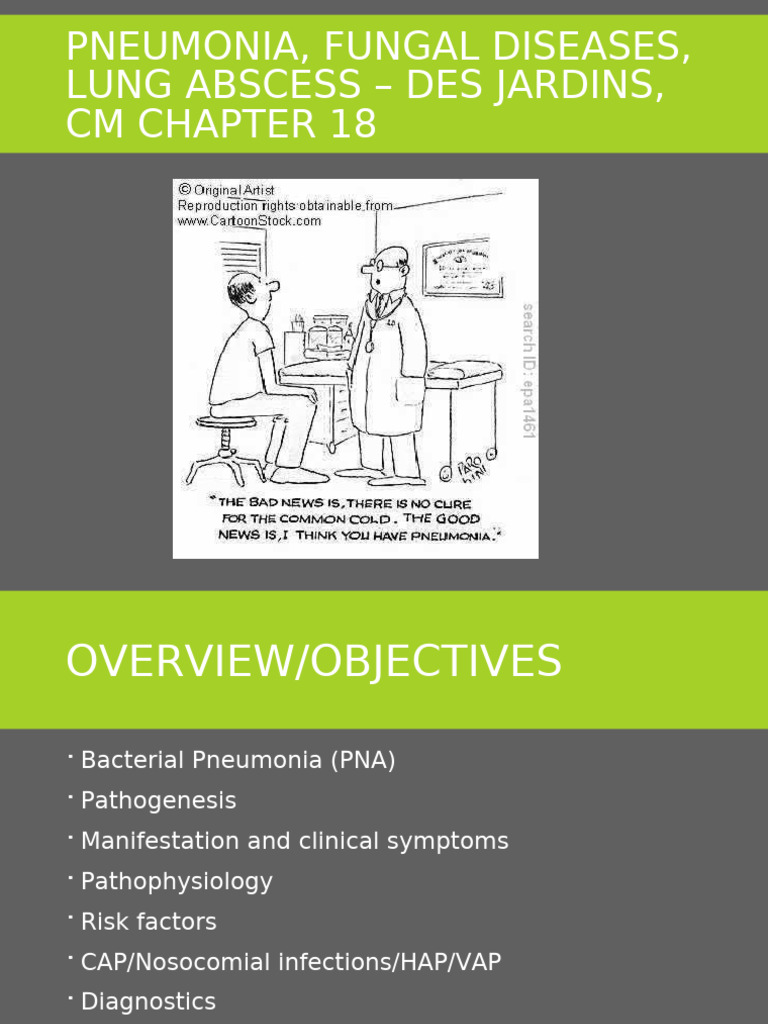 Pneumonia Overview: Types and Causes | PDF | Pneumonia | Respiratory ...