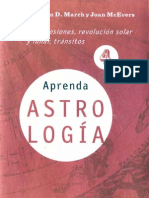 Aprenda Astrologia Volumen 4 - Marion D March y Joan Mcevers