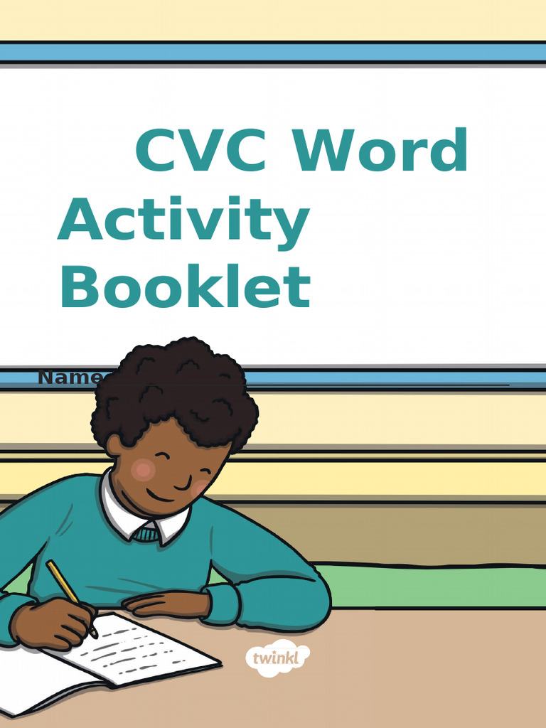 CVC Word Booklet | PDF
