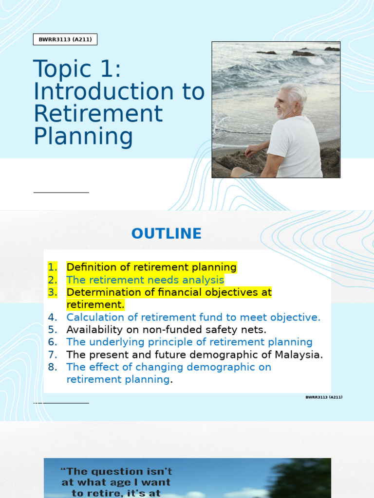 Retirement Planning Essentials Guide | PDF | Cost Of Living | Retirement