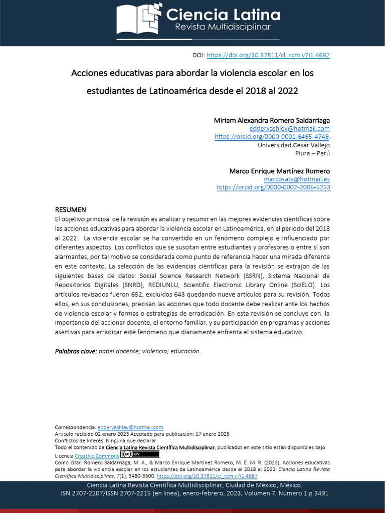 Estrategias para Combatir la Violencia Escolar | PDF | Violencia | Familia