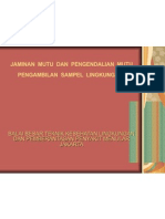 JAMINAN MUTU PENGAMBILAN