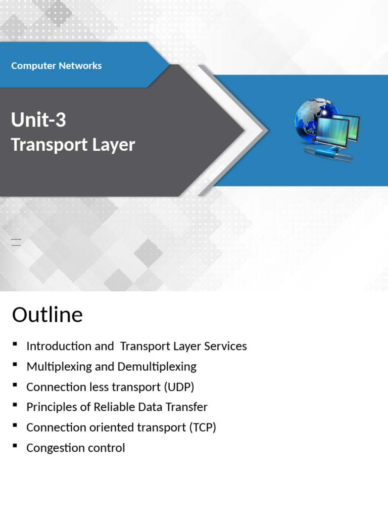 Transport Layer Protocols Overview | PDF | Transmission Control ...