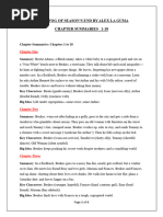 Unwind Chapter Summaries and Analysis | PDF | Mystery, Thriller & Crime ...