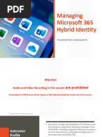 Microsoft 365 Admin Training Guide | PDF | Security | Computer Security