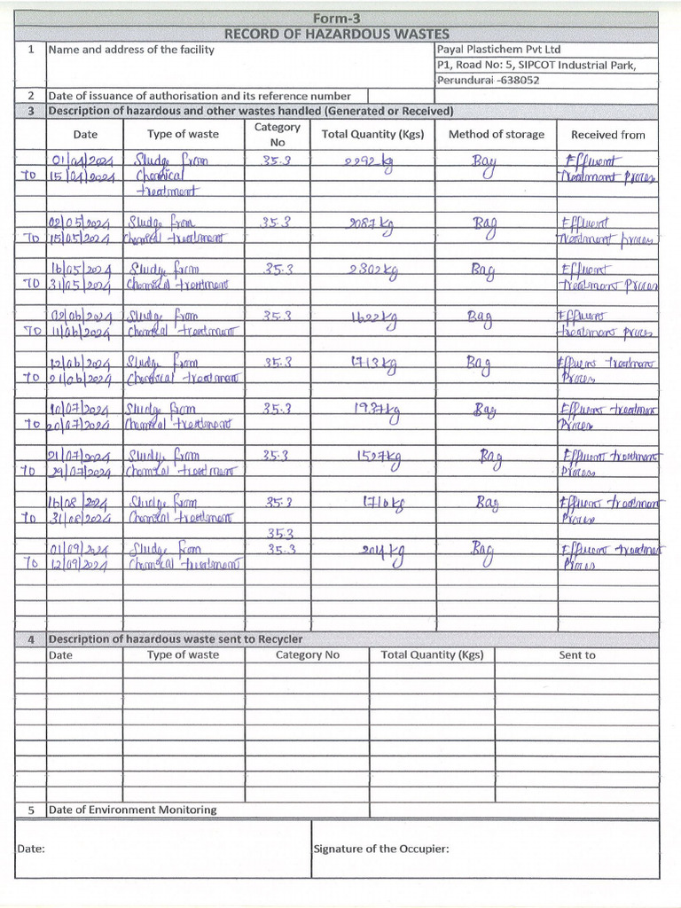Form 3 | PDF
