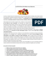 Import an CIA de Las Frutas y Hortalizas Como Alimentos