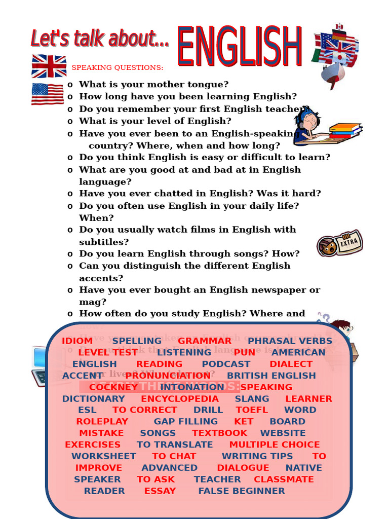English Language Learning Guide | PDF