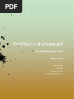 The Physics of Ultrasound Eei