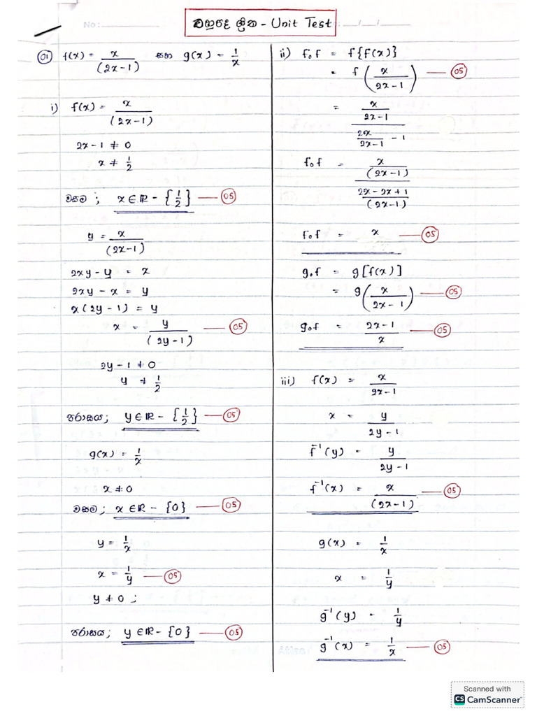 2026al Unit Test Pdf