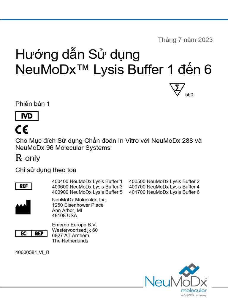 HB-3220-002 - IVDR - HB - NeuMoDx - Lysis Buffer 1-6 Combined ...
