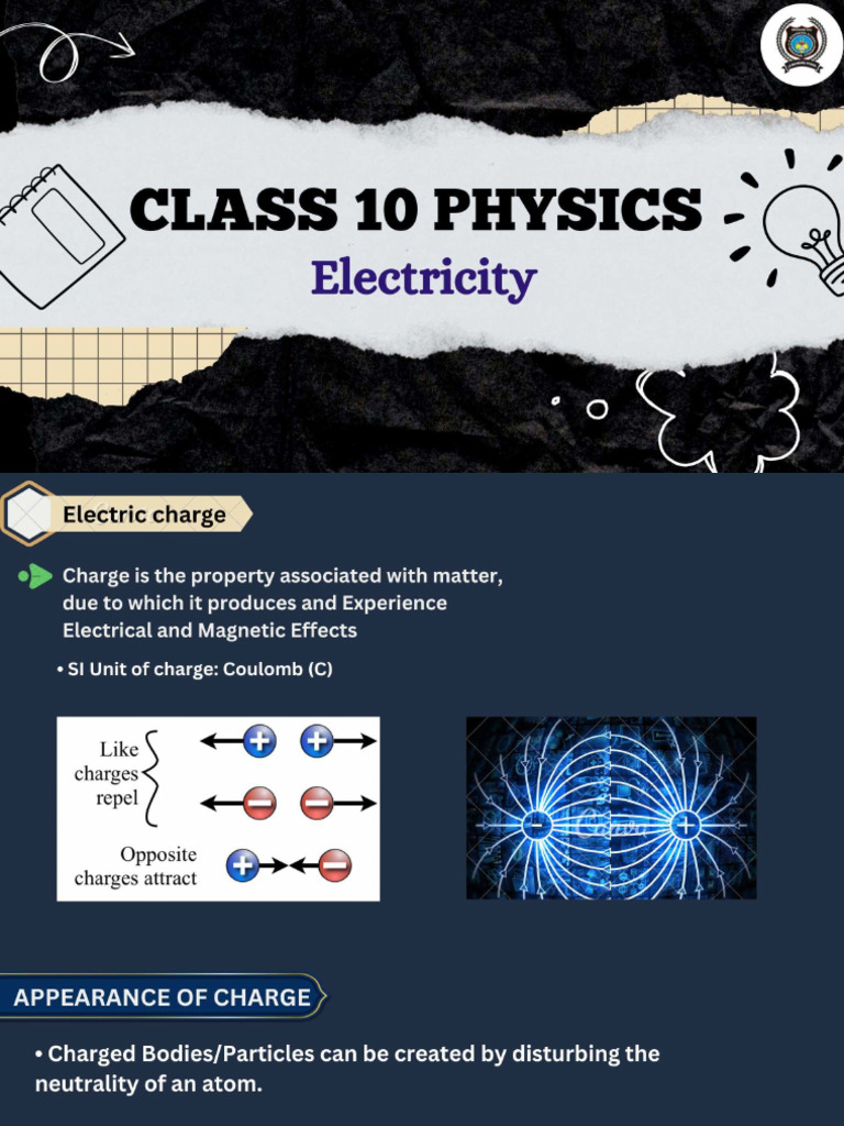 Electricity Lecture 1 | PDF
