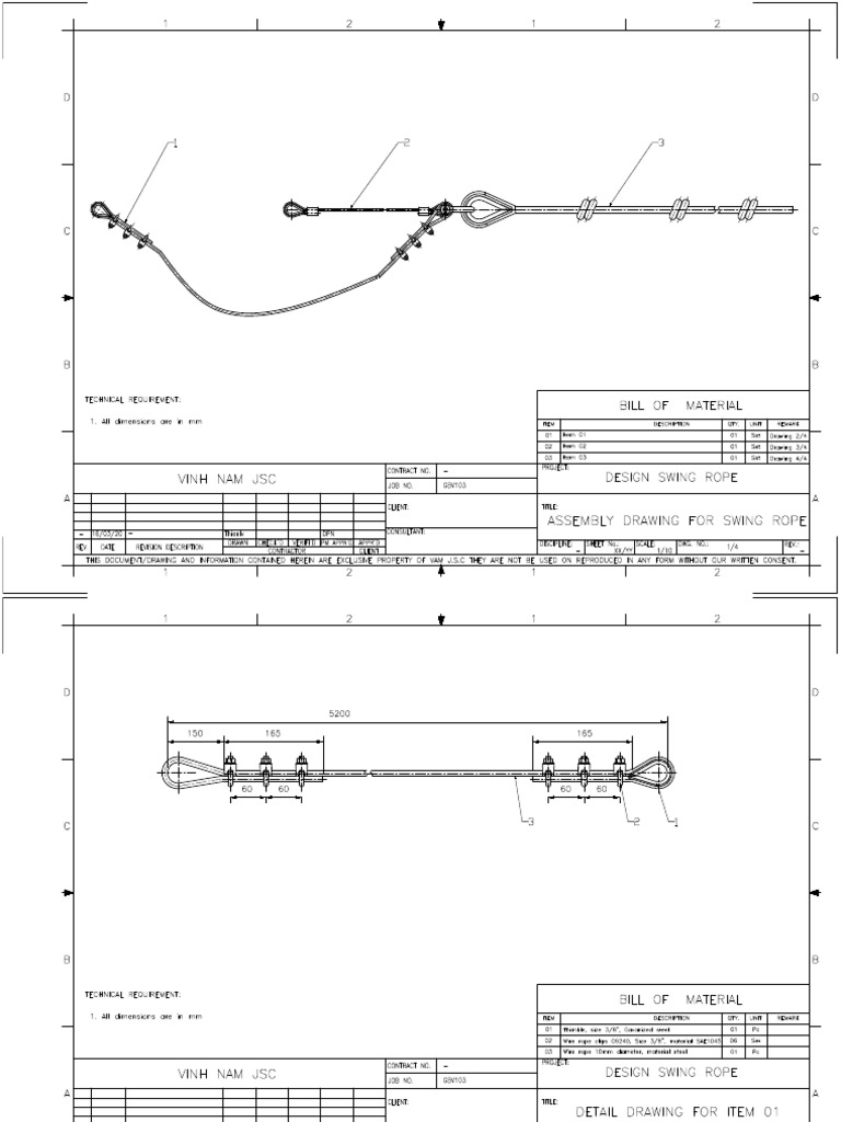 GBV103 - Drawing Swing Rope | PDF