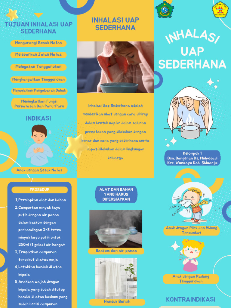 Inhalasi Uap Sederhana untuk Anak | PDF