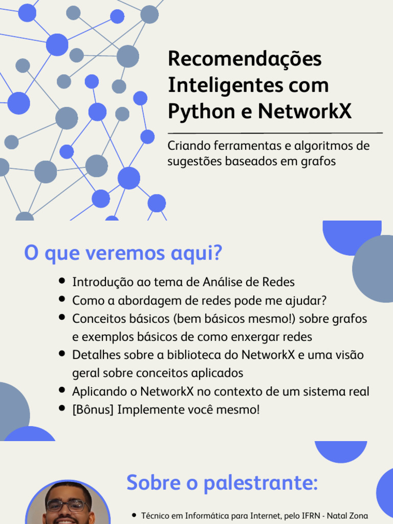 Análise de Redes com Python e NetworkX | PDF | Teoria dos Gráficos ...