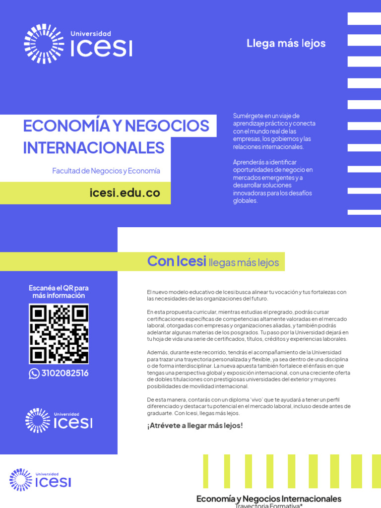 Economía y Negocios Internacionales Icesi | PDF | Economias