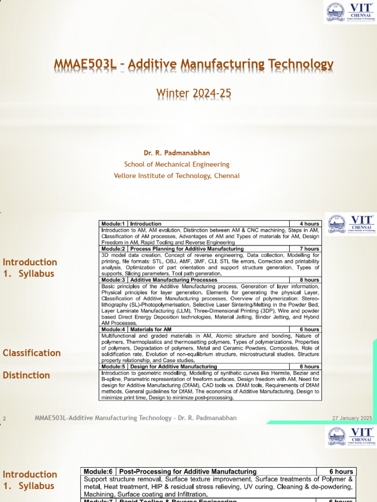 Additive Manufacturing Technology Overview | PDF | 3 D Printing | Sintering