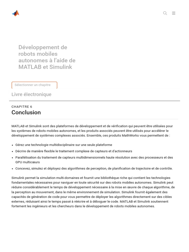 Conclusion sur MATLAB et Simulink | PDF | MATLAB | Informatique