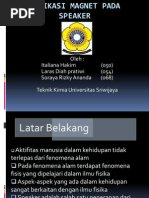 Download Aplikasi Magnet Pada Speaker by Soraya Rizky Ananda SN85805000 doc pdf