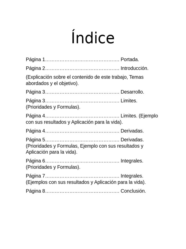 Índice | PDF