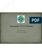 Hazards of E-Waste
