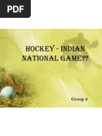 Hockey - Indian National Game-2comp