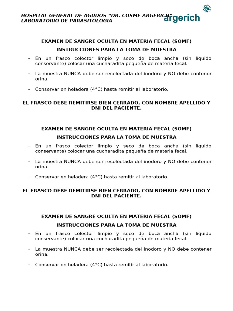 Instructivo Somf | PDF