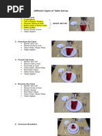 Table Setting Guide: American & French | PDF | Spoon | Food And Drink ...