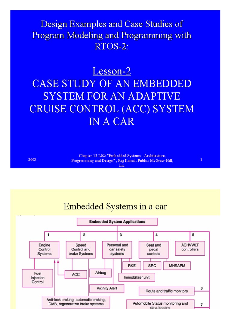 Adaptive Cruise Control System Design | PDF | Embedded System | C ...