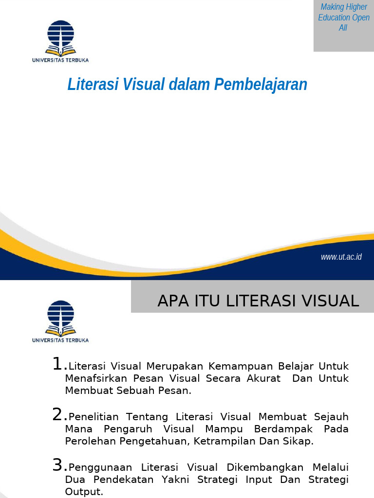 Memahami Literasi Visual dalam Pembelajaran | PDF