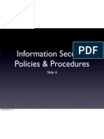 Information Security Policies & Procedures: Slide 4