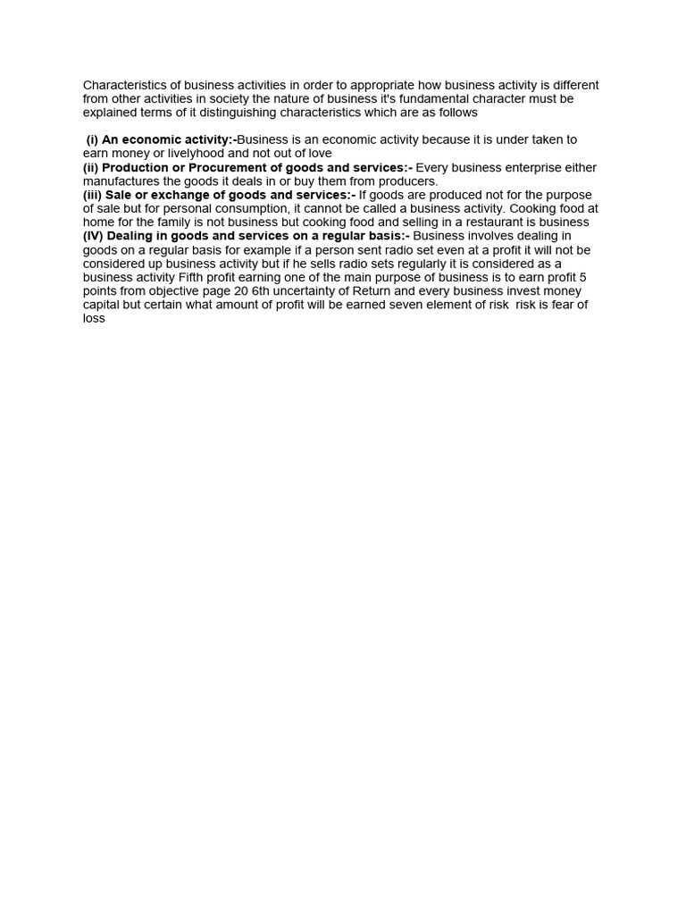 CH 1 WRITTEN BST 11 | PDF