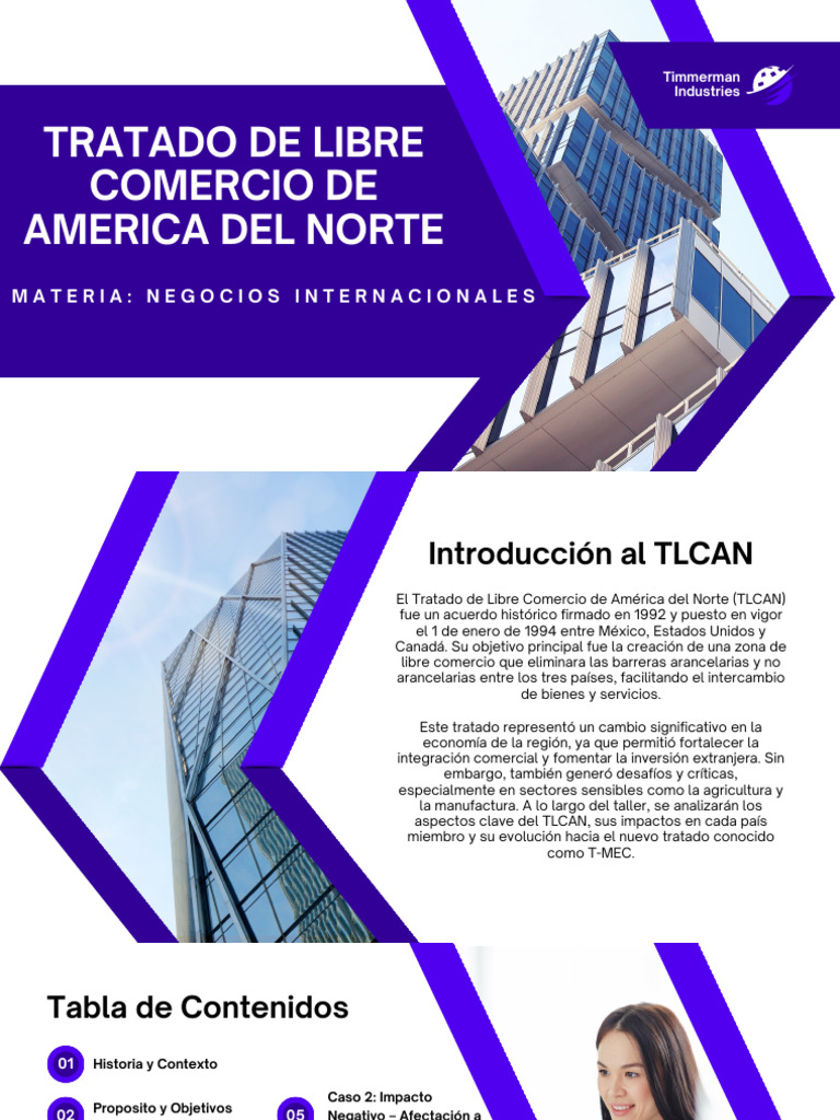 Tratado de Libre Comercio de America Del Norte | PDF | Tratado de Libre ...