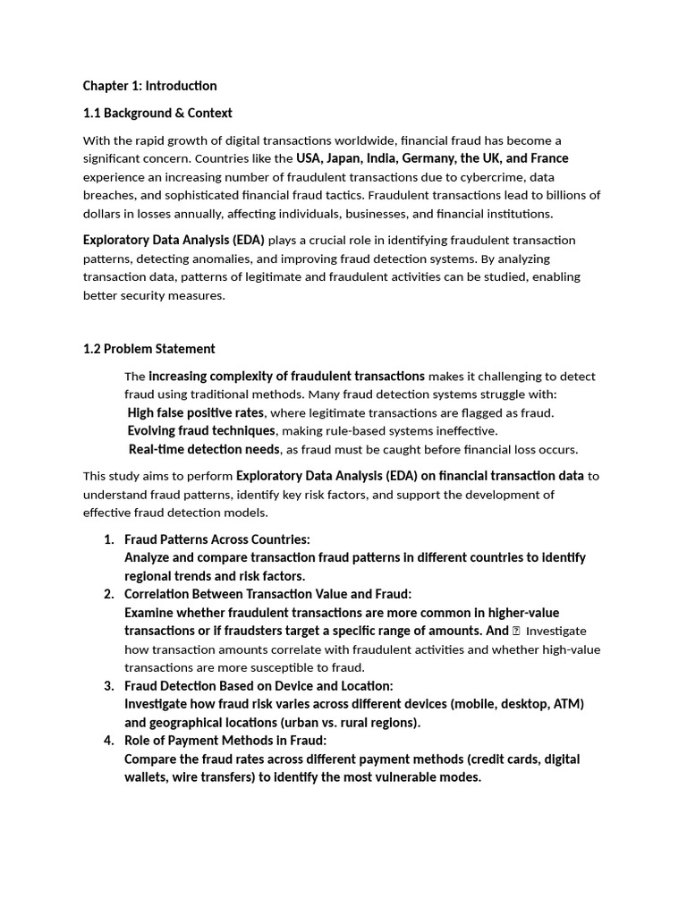 Analyzing Global Fraud Patterns | PDF | Debit Card | Fraud