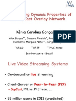 Characterizing Dynamic Properties of The Sopcast Overlay Network