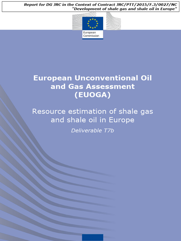 t7 Resource Estimation of Shale Gas and Shale Oil in Europe | PDF ...