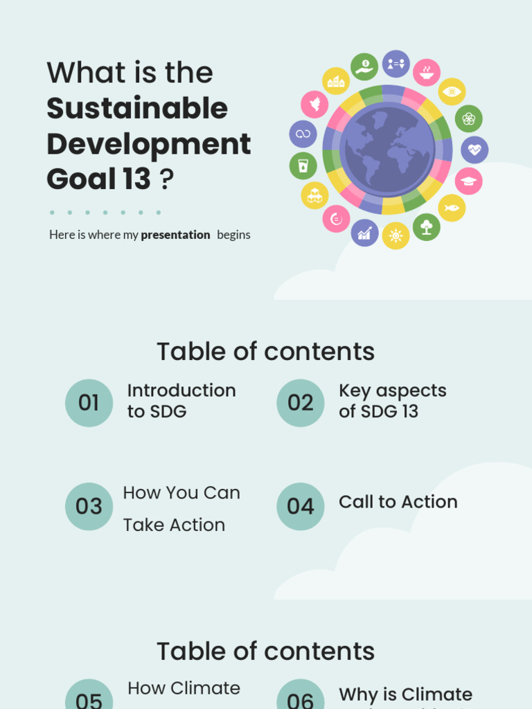 Understanding SDG 13: Climate Action | PDF | Planets | Sustainability