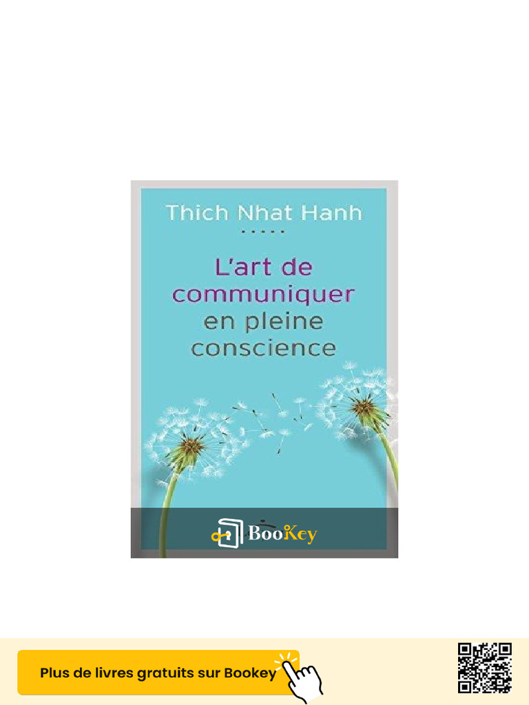 L'art de communiquer en pleine conscience | PDF | la communication | Amour