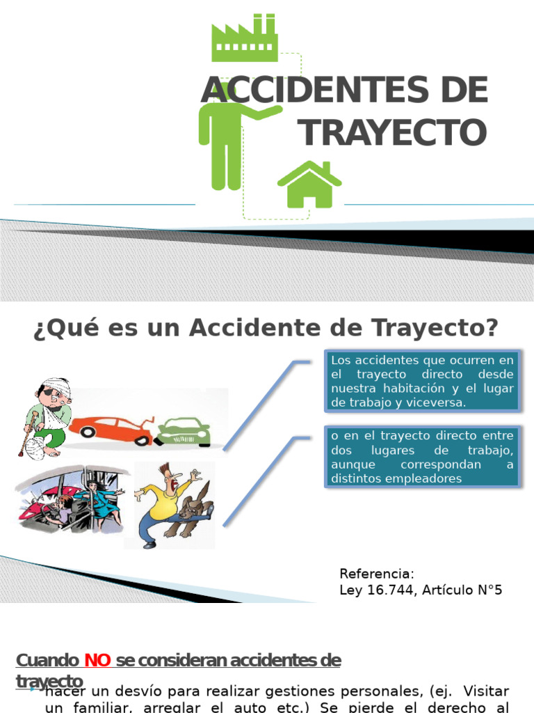 Guía sobre Accidentes de Trayecto | PDF
