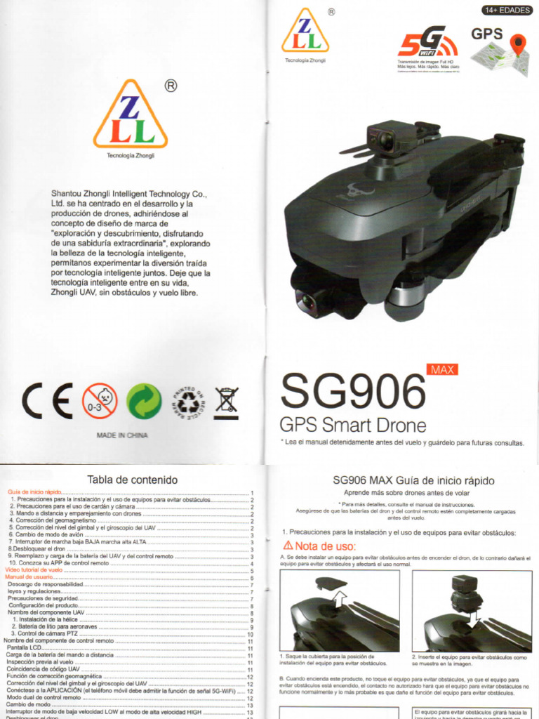Manual Sg906 Max002 | PDF