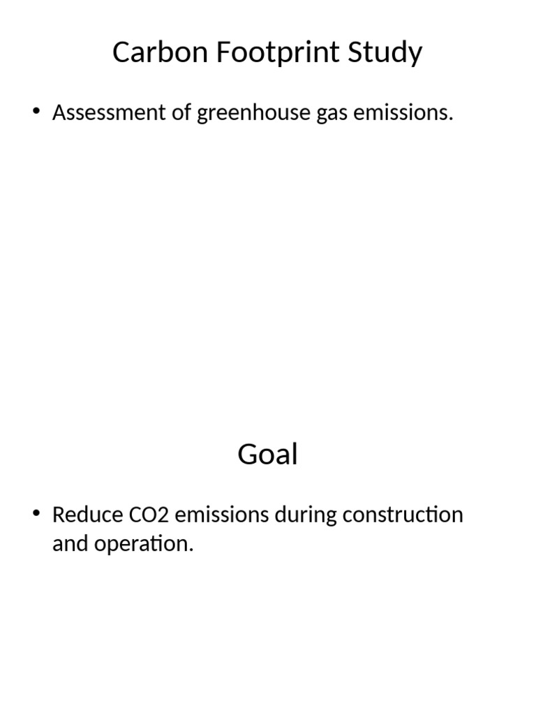 Carbon Footprint Reduction Strategies | PDF