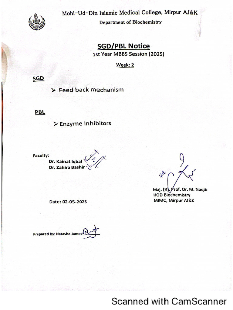 MAIN TOPICS IN BIOCHEMISTRY visual data 6