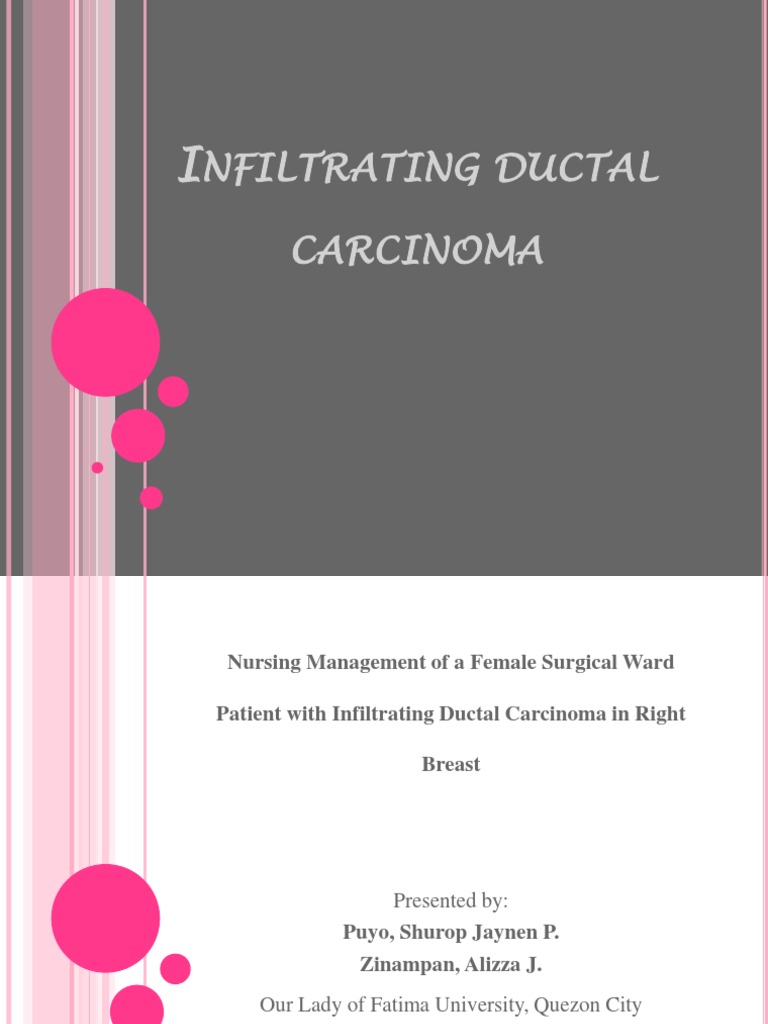 Infiltrating Ductal Carcinoma | PDF | Fatigue (Medical) | Surgery