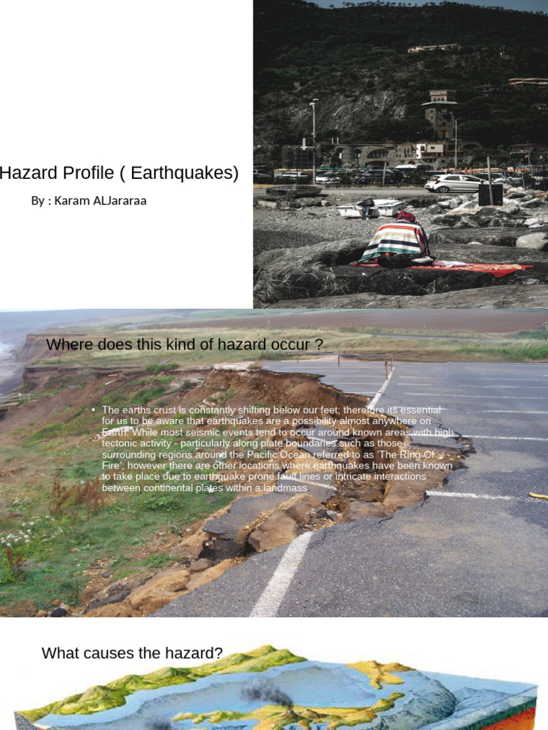 Earthquake Hazard Profile and Preparedness | PDF | Earthquakes | Hazards