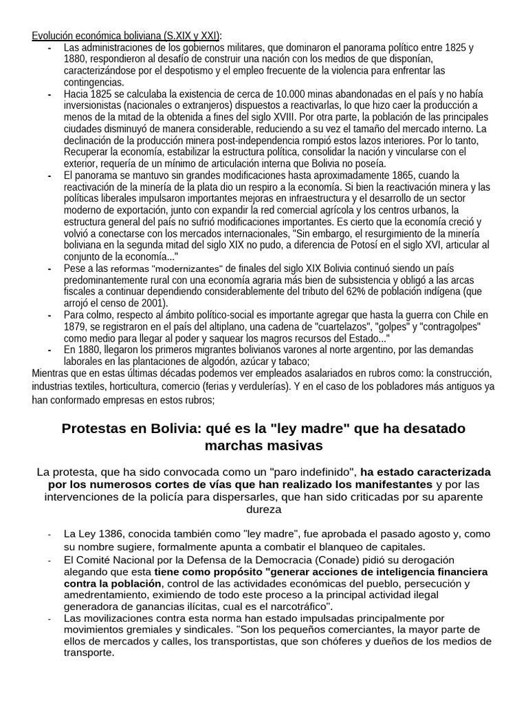 Comunidad Boliviana - TRABAJO INTEGRADOR | PDF | Bolivia | Inmigración