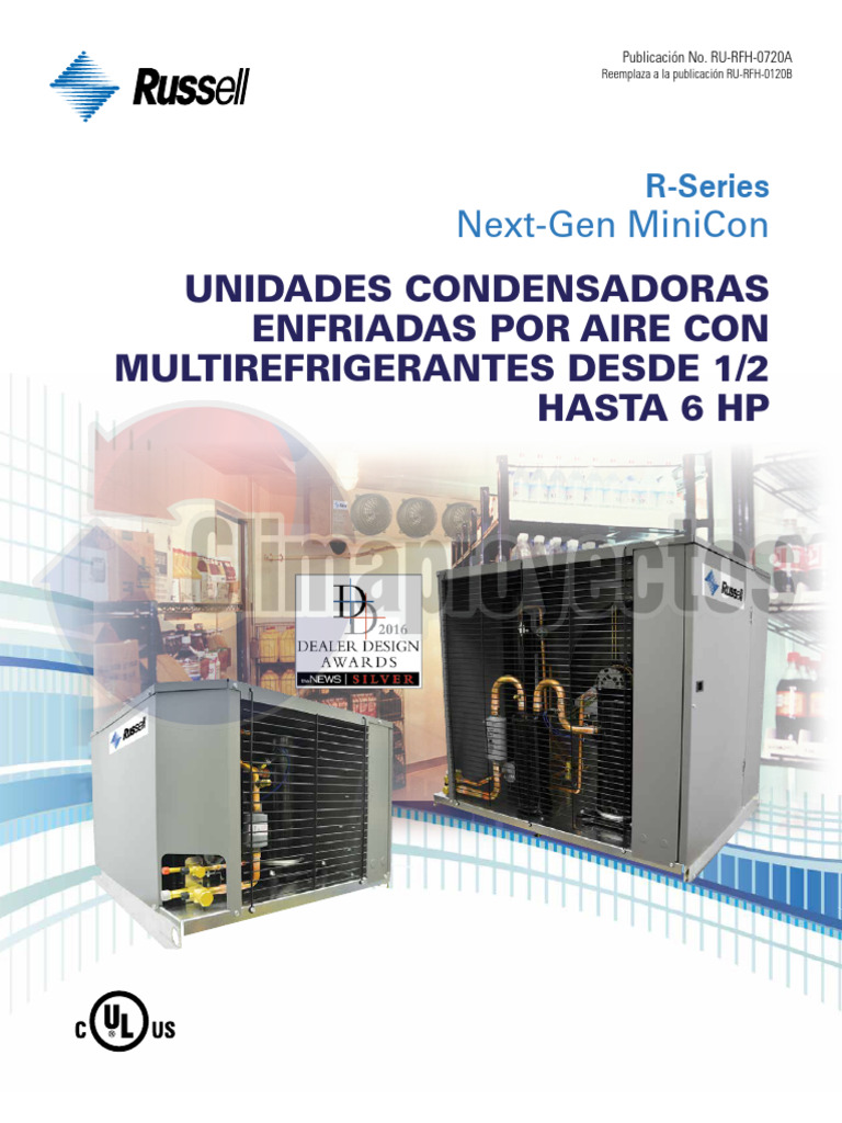 Unidades Condensadoras MiniCon R-Series | PDF | Ingeniería Química ...