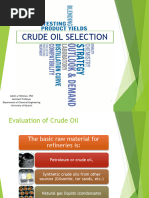 ExxonMobil Crude Oil Assays Overview | PDF | Petroleum | Energy Industry